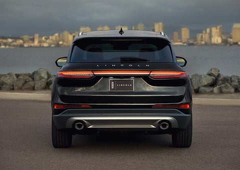 The rear lighting of the 2024 Lincoln Corsair® SUV spans the entire width of the vehicle. | Seekins Lincoln in Fairbanks AK
