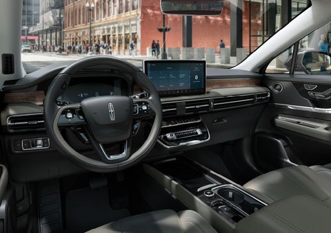 The interior dashboard of 2024 Lincoln Corsair® SUV is shown here. | Seekins Lincoln in Fairbanks AK